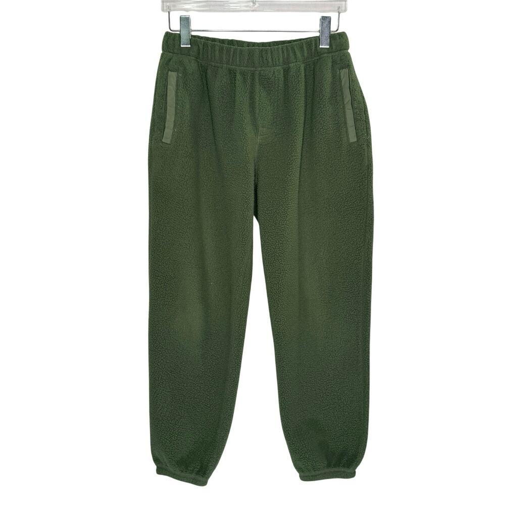 Katin Redding Fleece Pant M Olive Double Face Poly Fleece Warm Comfortable *flaw